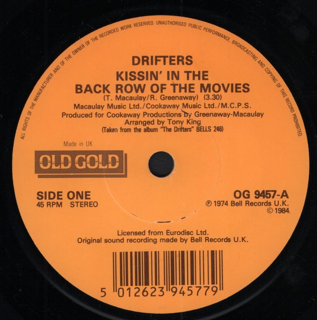 Kissin' in the Back Row of the Movies / You're More than a Number in My