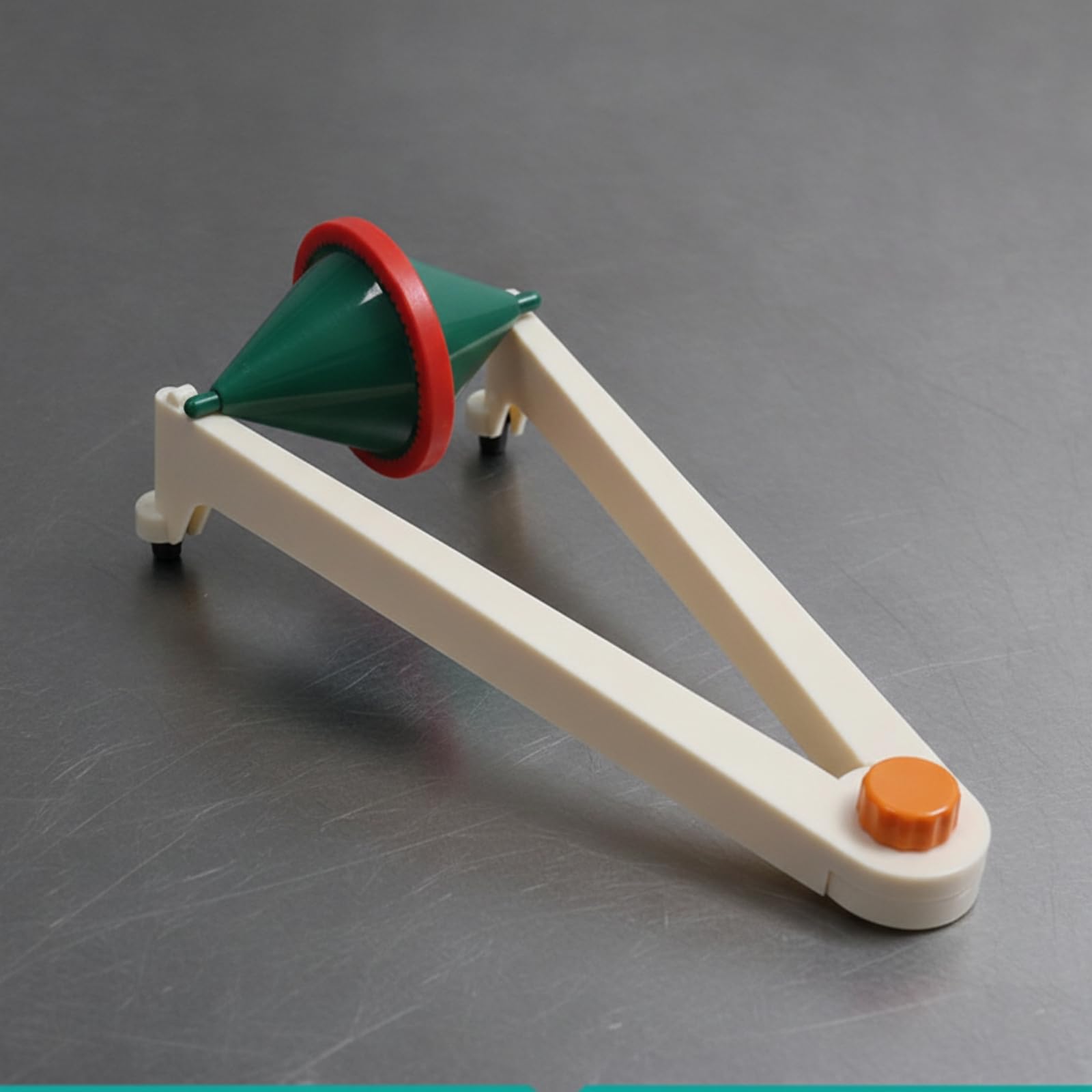 Amagogo Kompakt Doppelkegel-Versuchsgerät | Balance-Demonstrator, anschaulich, Physik-Demonstrationsgerät, für Schullabor, STEM-Unterricht, Klassenzimmer, Physiklehrer