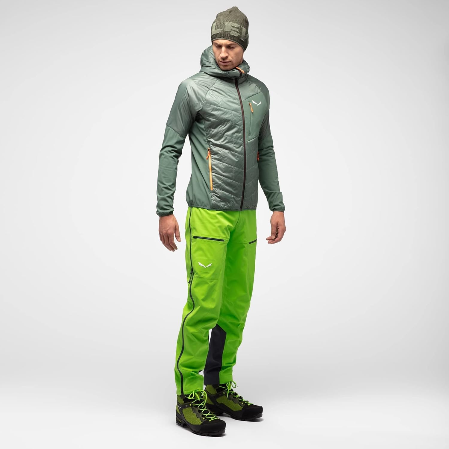 Salewa Men's Ortles Hybrid TirolWool Jacket Duck Green L