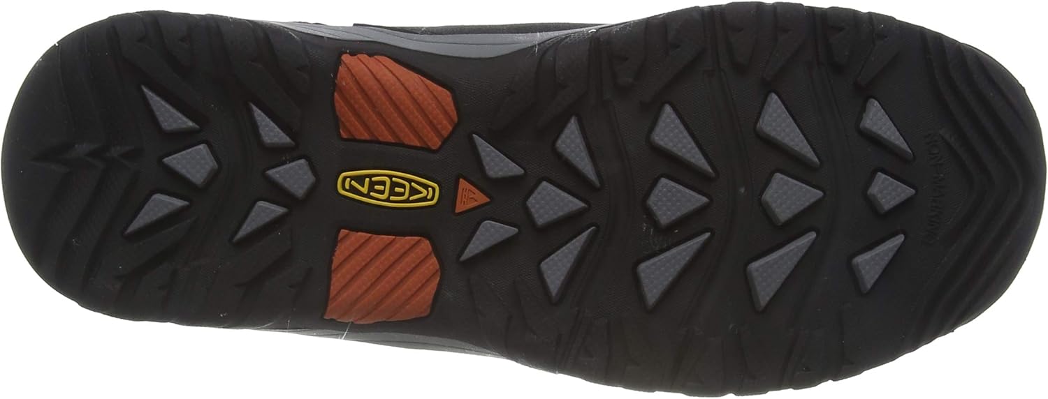 Bottes De Randonnée Keen Targhee Mid Imperméables, Jeunesse EU37/US5, Nubuck Marron - Portées 1 Fois