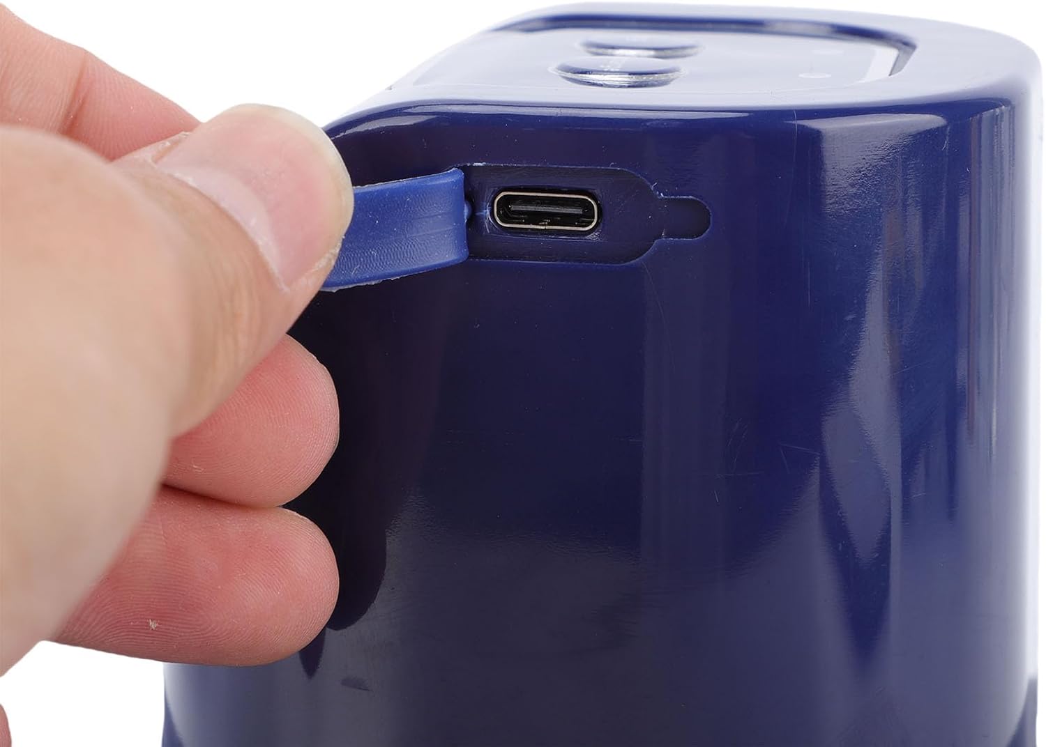 WALFRONT Peeler Automatic Peeling Machine with 50W Motor Rechargeable Battery for Home Kitchen and Restaurants