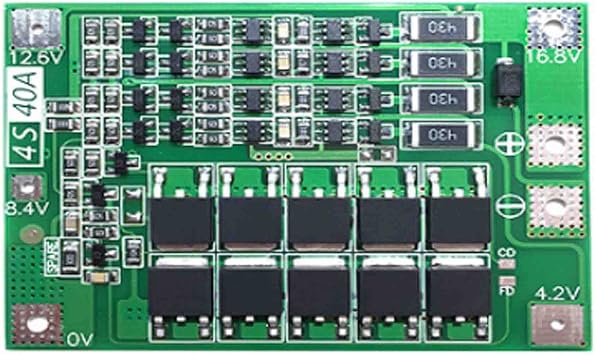1Pcs 3S 4S 30A 40A 60A Protection Board 18650 BMS For Drill Motor 11.1V 12.6V 14.8V 16.8V Enhance Balance 4S 40A?Balance