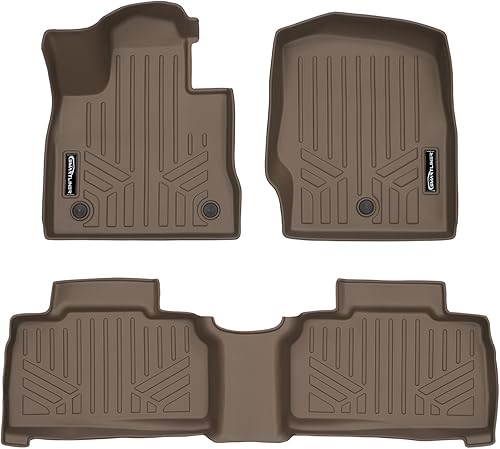 Miniatura 64 de SMARTLINER Alfombrillas de primera fila de ajuste personalizado (1 unidad) compatibles con Ford Transit 2020-2022 Ford Transit 2023 - 2025,Negro