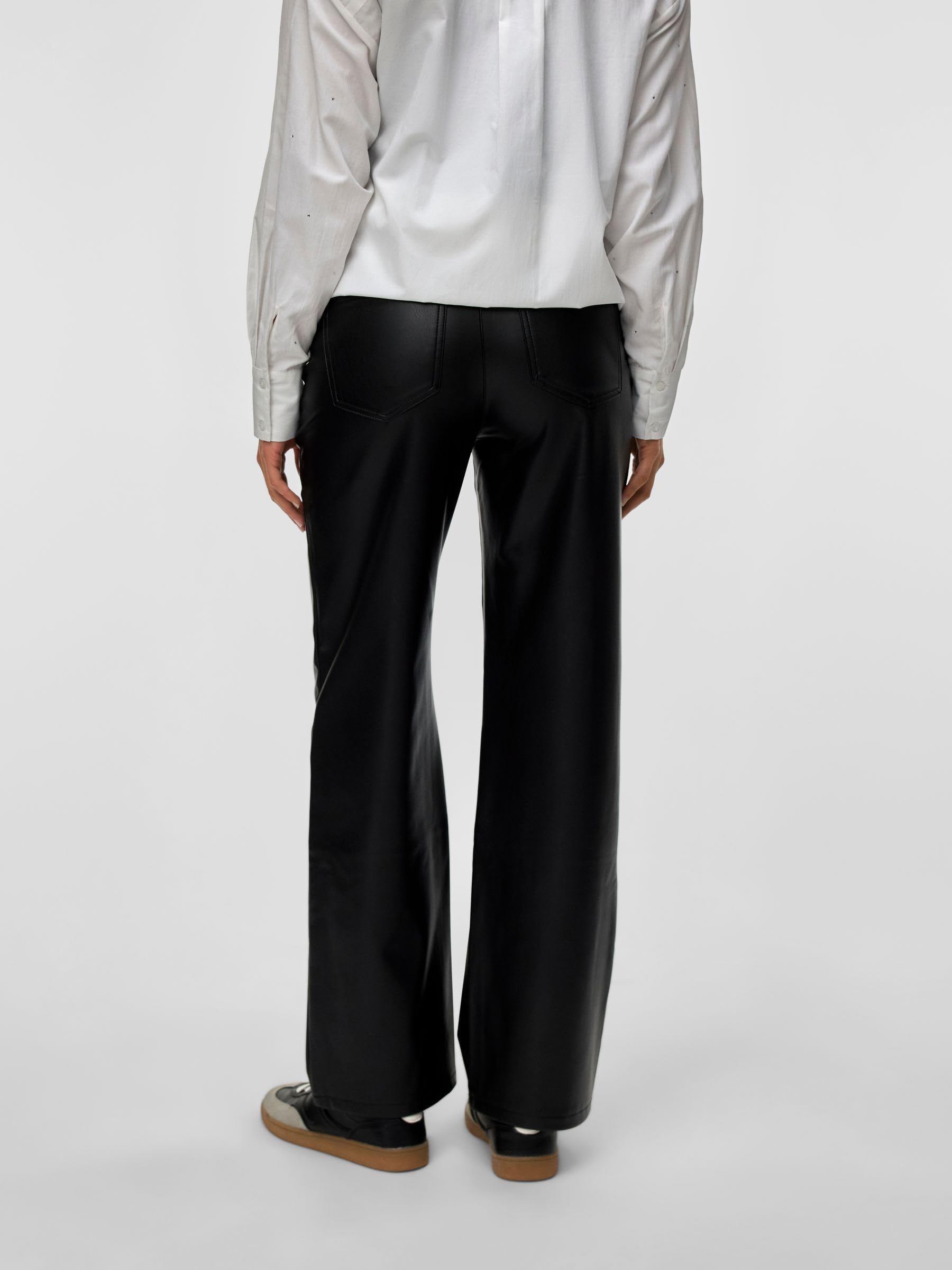 VERO MODA Female Hose mit weitem Beinschnitt VMTESSA Hohe Taille Hose