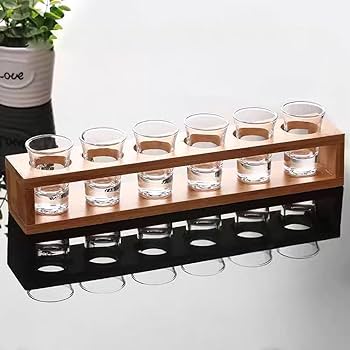 KIKKAWA KOJI ショットグラスセット Amazon | ショットグラスセット家庭用トレイ付き業務用 ショット