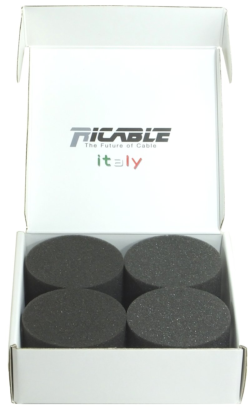 Ricable Custom BDA Bass Damper Tappi in Spugna Acustica per Reflex