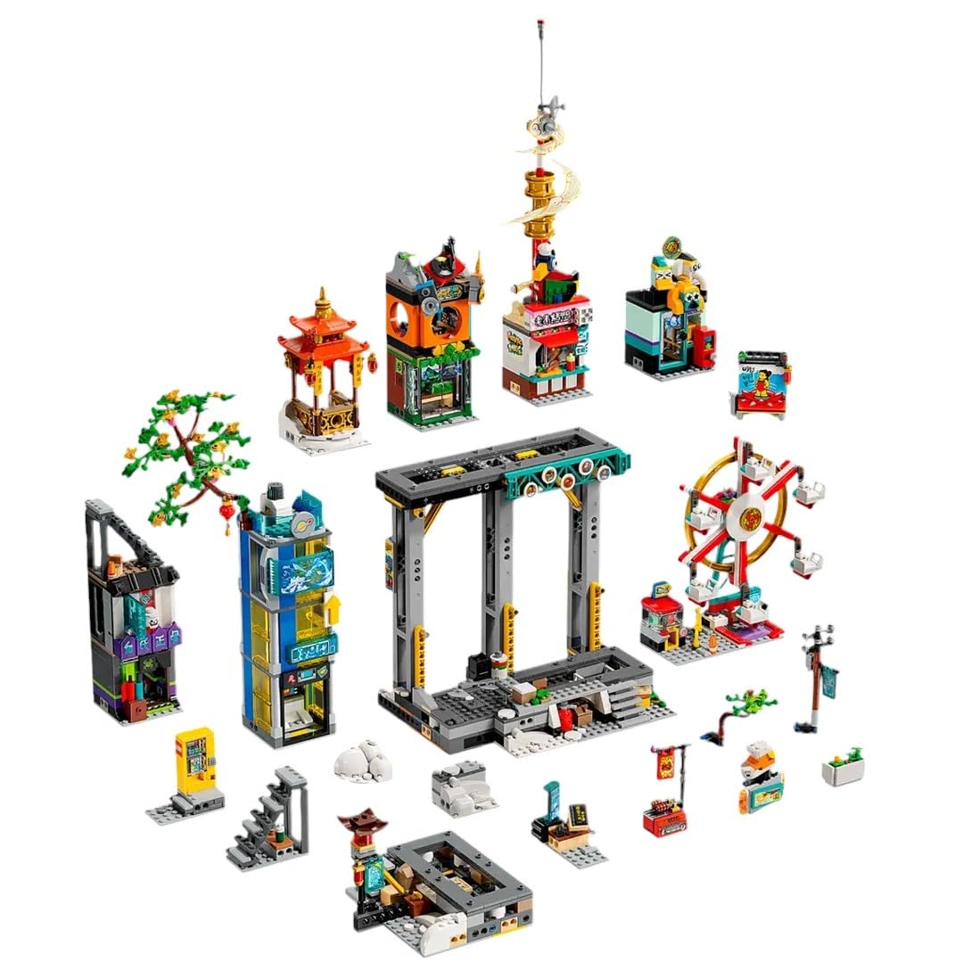 専用ページ 80054 LEGO® Monkie Kid Megapolis Şehri 5. Yıl Dönümü : Amazon.com