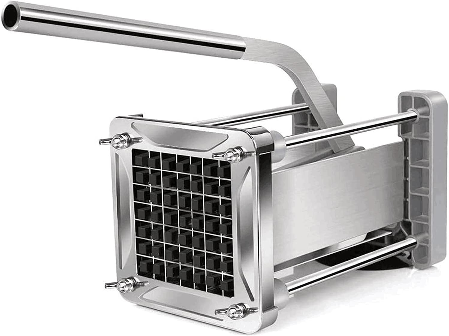 French Fry Cutter, Potato Cutter Stainless Steel with 1/2 Inch Blade for Carrot Cucumber Vegetable