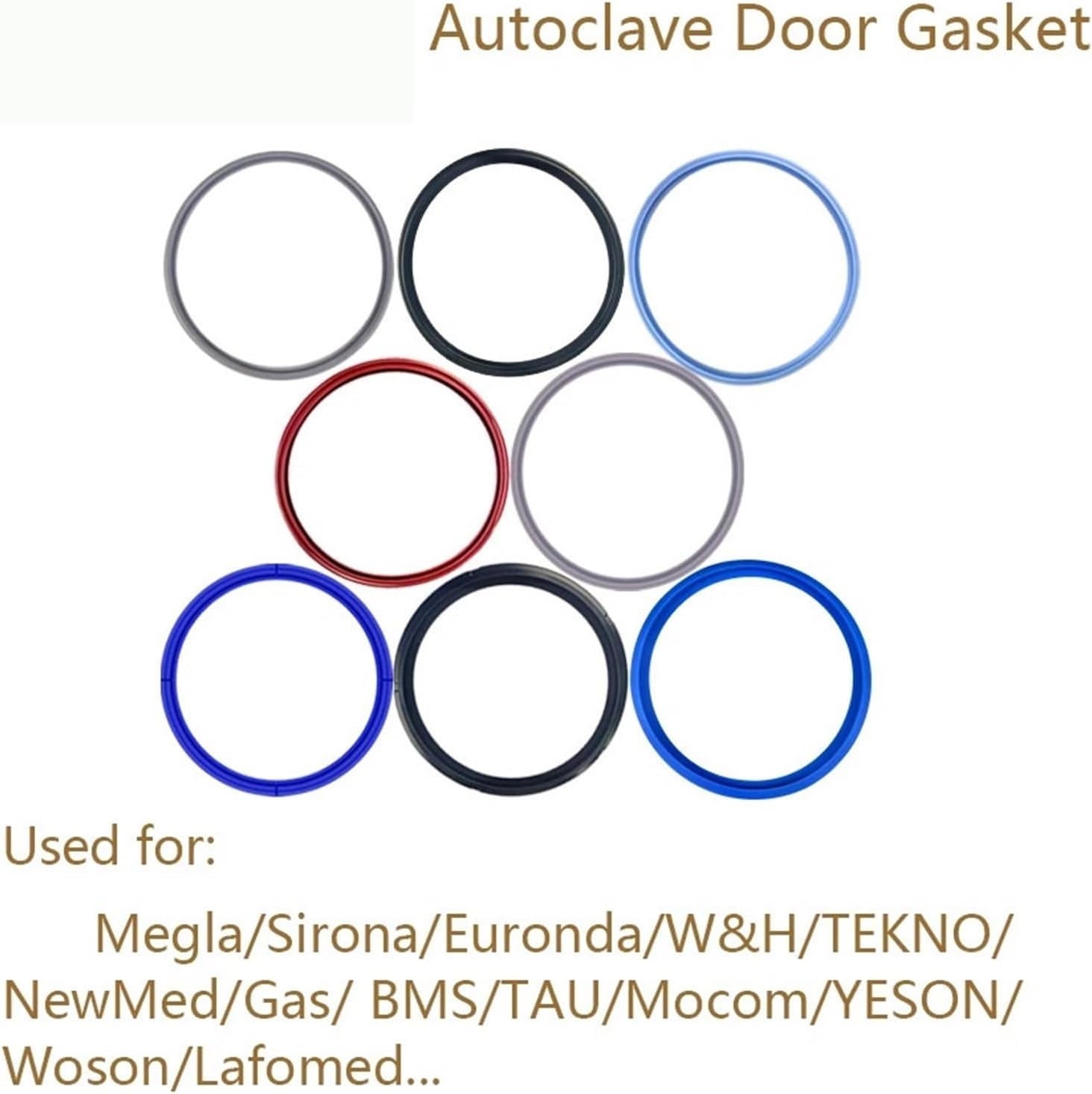 Autoclave Door Gasket sterlization Door Seal Replacement Seal o- Ring Chamber Seal