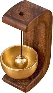 Magnet Door Chime Bell, Magnetic Wood Doorbell | Retro Doorbell for Entrance | Magnetic Shopkeeper Bell Wood Door Chime for Fridge, Room, Garden, Garden, Restaurant, Home