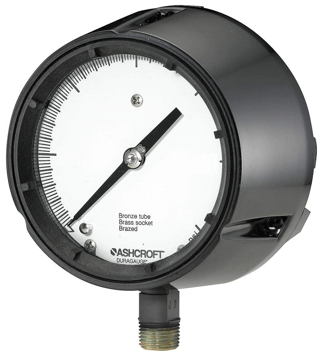 Compound Gauge, 30 Hg to 60 psi, 4-1/2In
