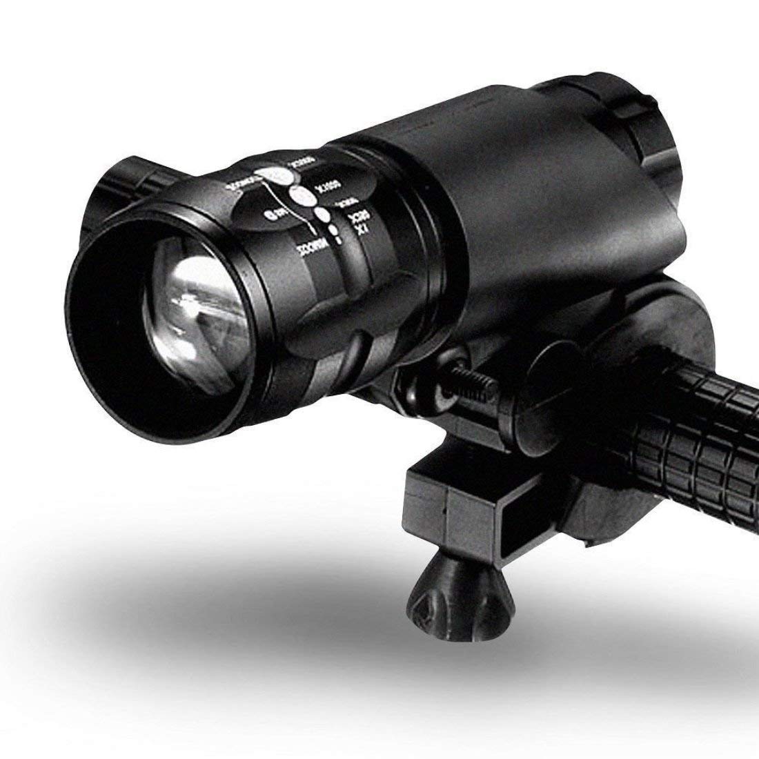 AlexVyan Certified Zoomable Zoom Light 3 Mode- 2000LM CREE Bicycle Headlight Head Light LED Flashlight Front Bicycle Bike Light lamp Mount Torch with Mount (B07P186594) Amazon Price History, Amazon Price Tracker