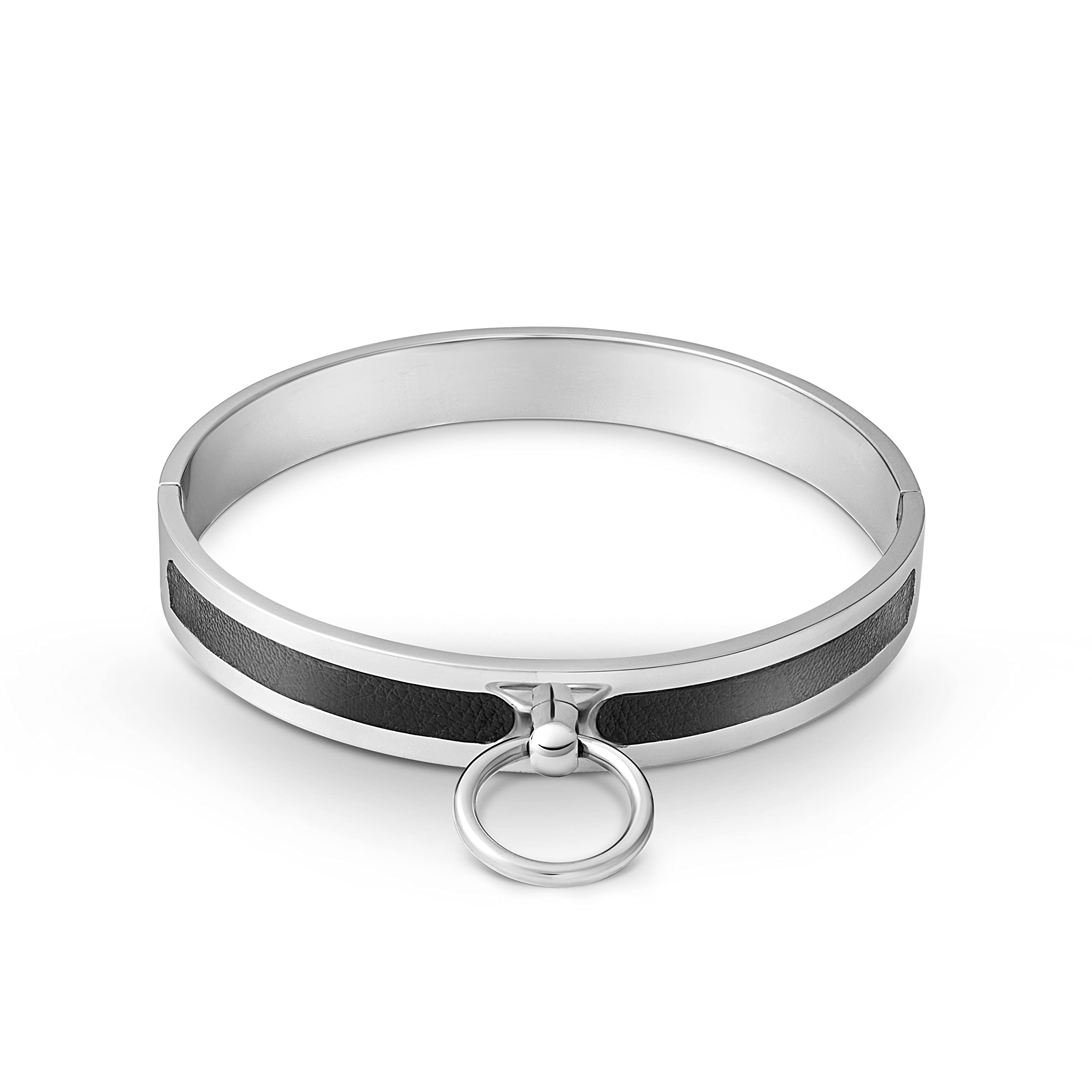 Mens-Shop24 Premium Edelstahl Halsband Halsreif mit O-Ring