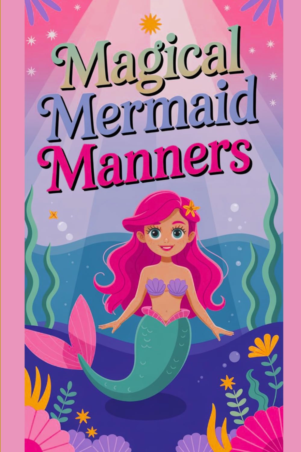 Magical Mermaid Manners: A Fun and Cute Underwater Coloring Book That Teaches Kindness, Respect, Sharing, and Good Behavior for Kids,
