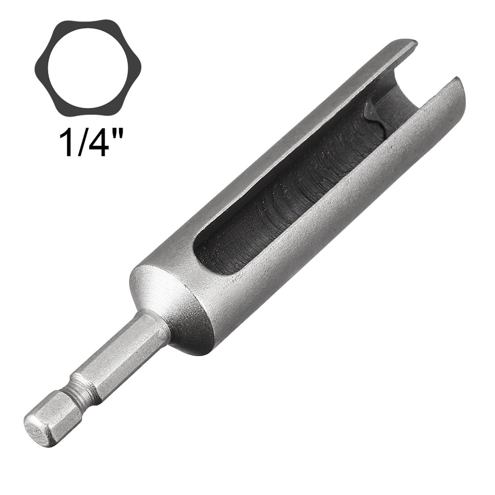 TA-VIGOR 12mm Nut Driver, 1/4 Quick-Change Hex Shank Slotted Drill Bit Socket Wrench Tool - Image 3