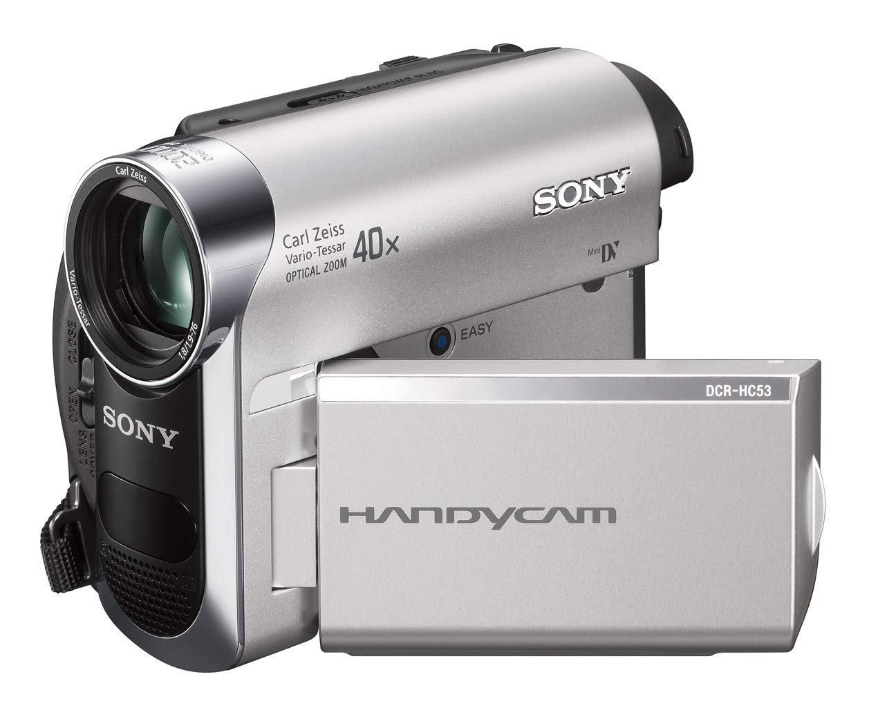 Sony DCR-HC53 Camcorder (miniDV, 40x opt. Zoom, 6.4 cm (2.5 inch
