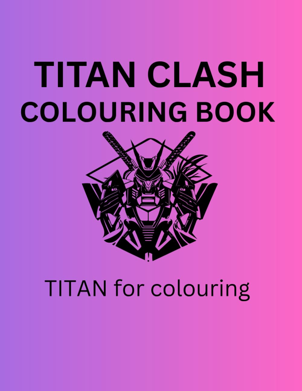 TITAN CLASH COLOURING BOOK