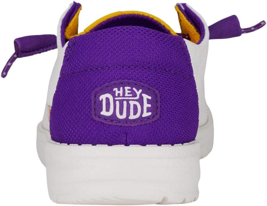 HEYDUDE Women's Wendy NCAA | Women’s Shoes | Women’s Slip-on Loafers | Comfortable & Light-Weight