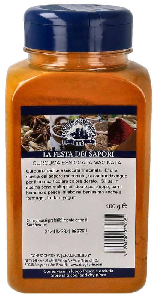 Drogheria E Alimentari Spa Curcuma Macinata Queen Victoria, 400g
