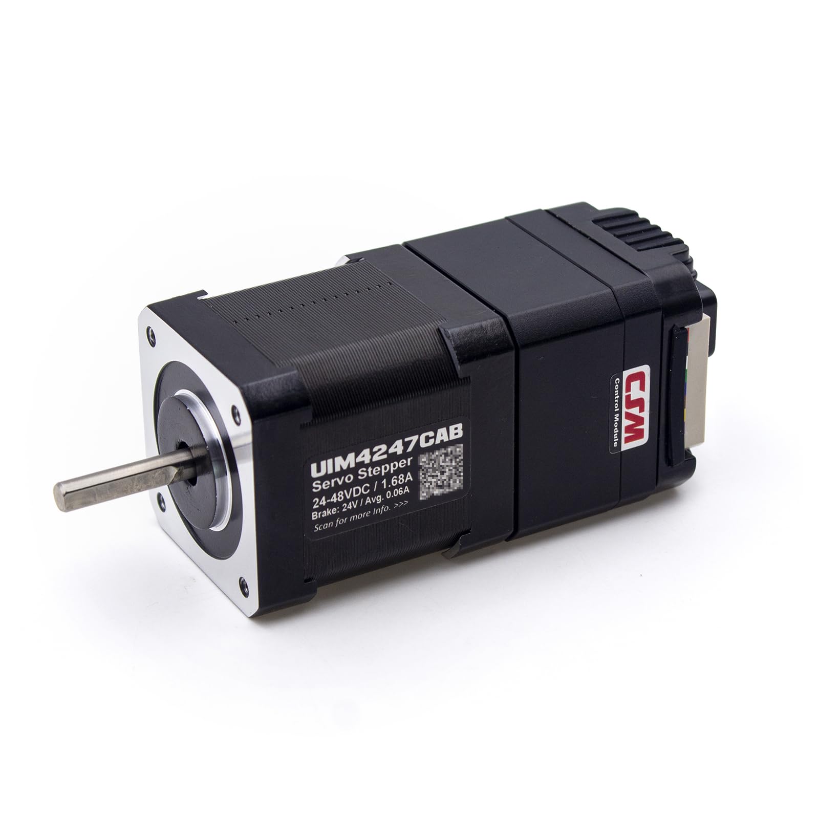 NEMA17 Servo motore passo-passo integrato con encoder assoluto multi-giro integrato, controller di movimento servo ad anello chiuso e driver con freno, CAN Bus, 3000 giri/min, massimo 0,43 Nm, 1,7 A