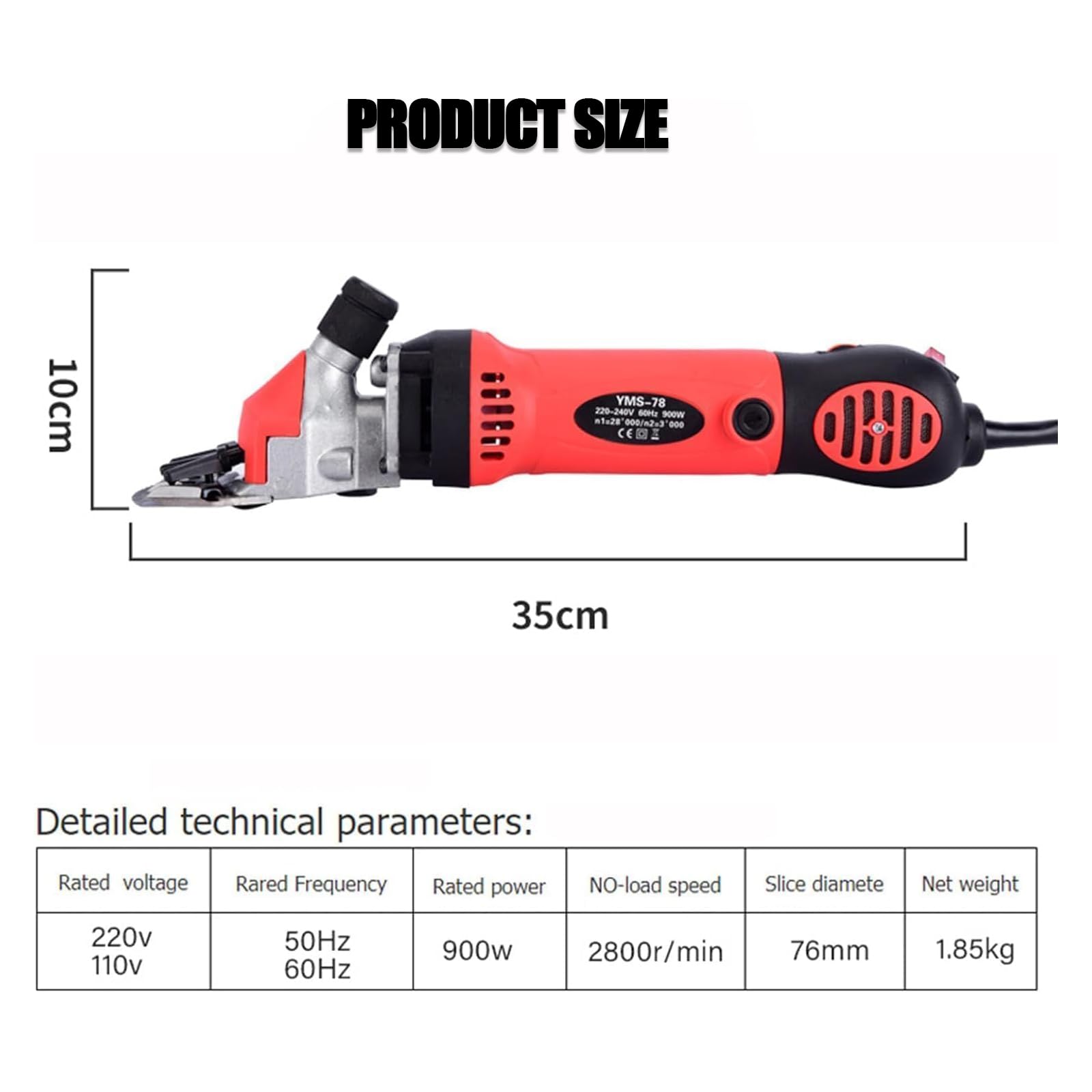 Tosatrice Elettrica Senza Fili Per Pecore, Tosatrice Professionale Per Lana 550w, 6 Velocità Regolabili, 2800r/min Tosatrice Elettrica Per Capre, Alpaca, Bovini E Bestiame yellow