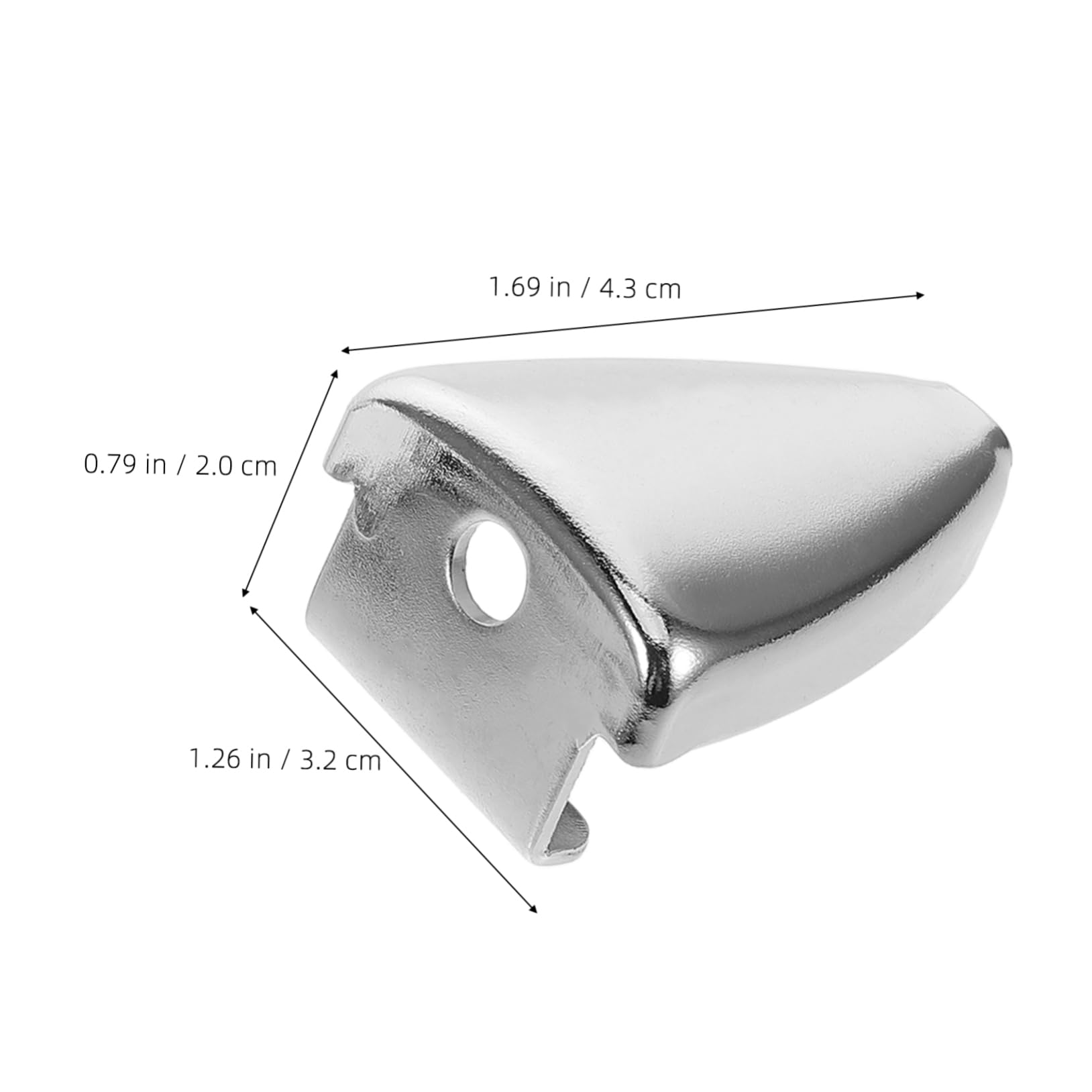 ibasenice Snare Drum Lug Triangle Snare Drum Lug Metal Claw Hook Accessory Parts Tuning Tool