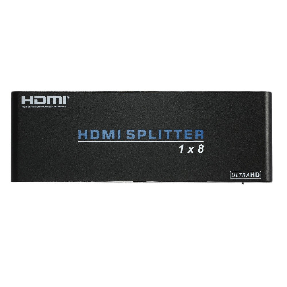 HDMI 2.0 HDMI Divisor 1 entrada 8 salida HDMI adaptador apoyo HDCP 2.2 4 K a 60/30 (2160p) 3d 1080p para Ps3/PS4/Blu-ray/reproductor de DVD a HDMI monitor proyector