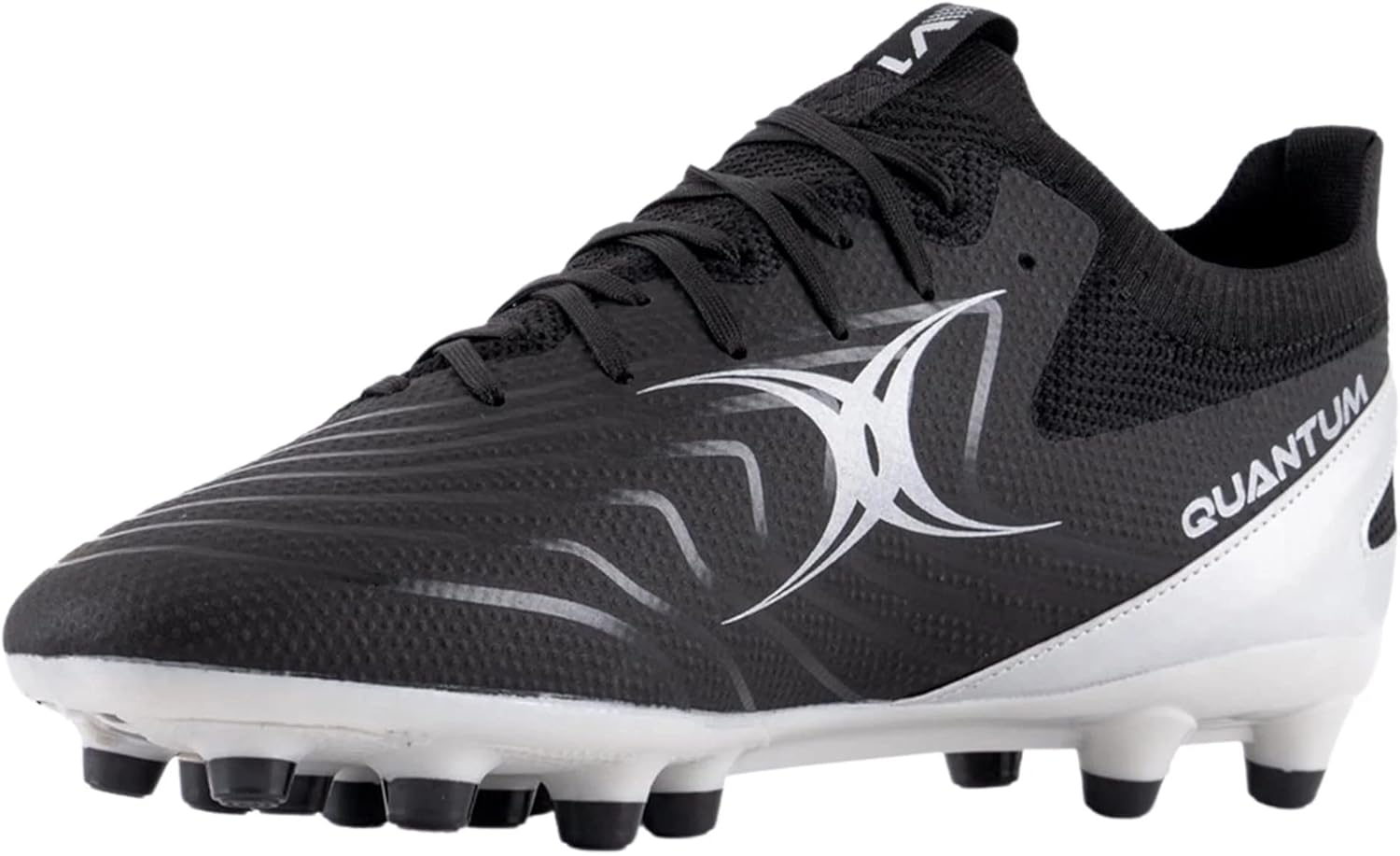 Gilbert Quantum Pace Pro MSX Rugby Boot Black