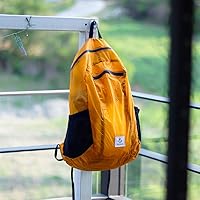 Vista 4 de Mochila 4Monster de excursionismo, de día, resistente al agua, ligera, plegable, para viajes, campamento, exteriores