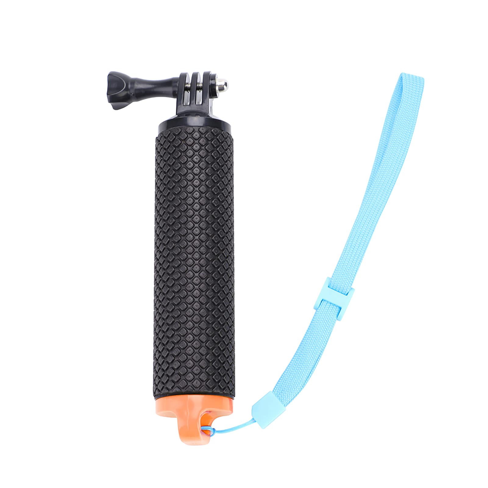 BTSEURY Anti Slip Floating Bobber Stick with Floaty Hand Grip Monopod Ideal for, Xiaomi Yi Perfect Action Camera Diving Accessory (Orange)