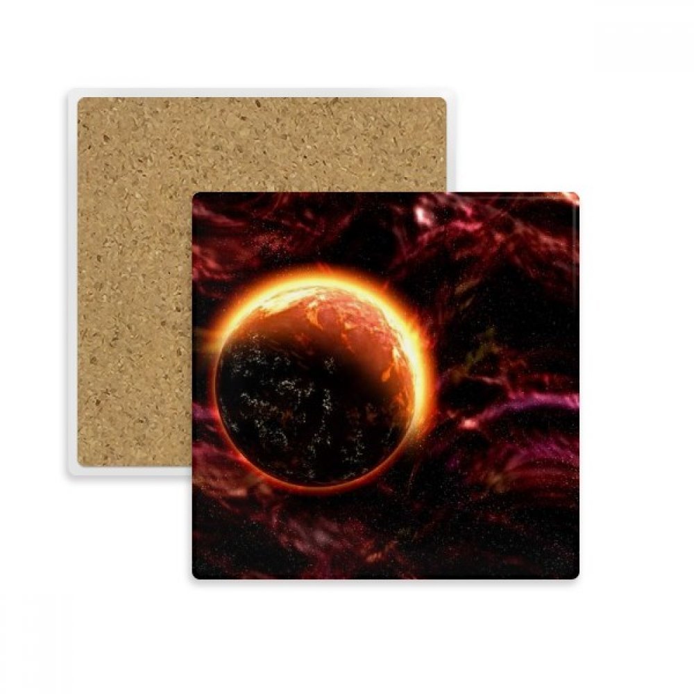 Cadeau absorbent de boissons motif espace pour anniversaire