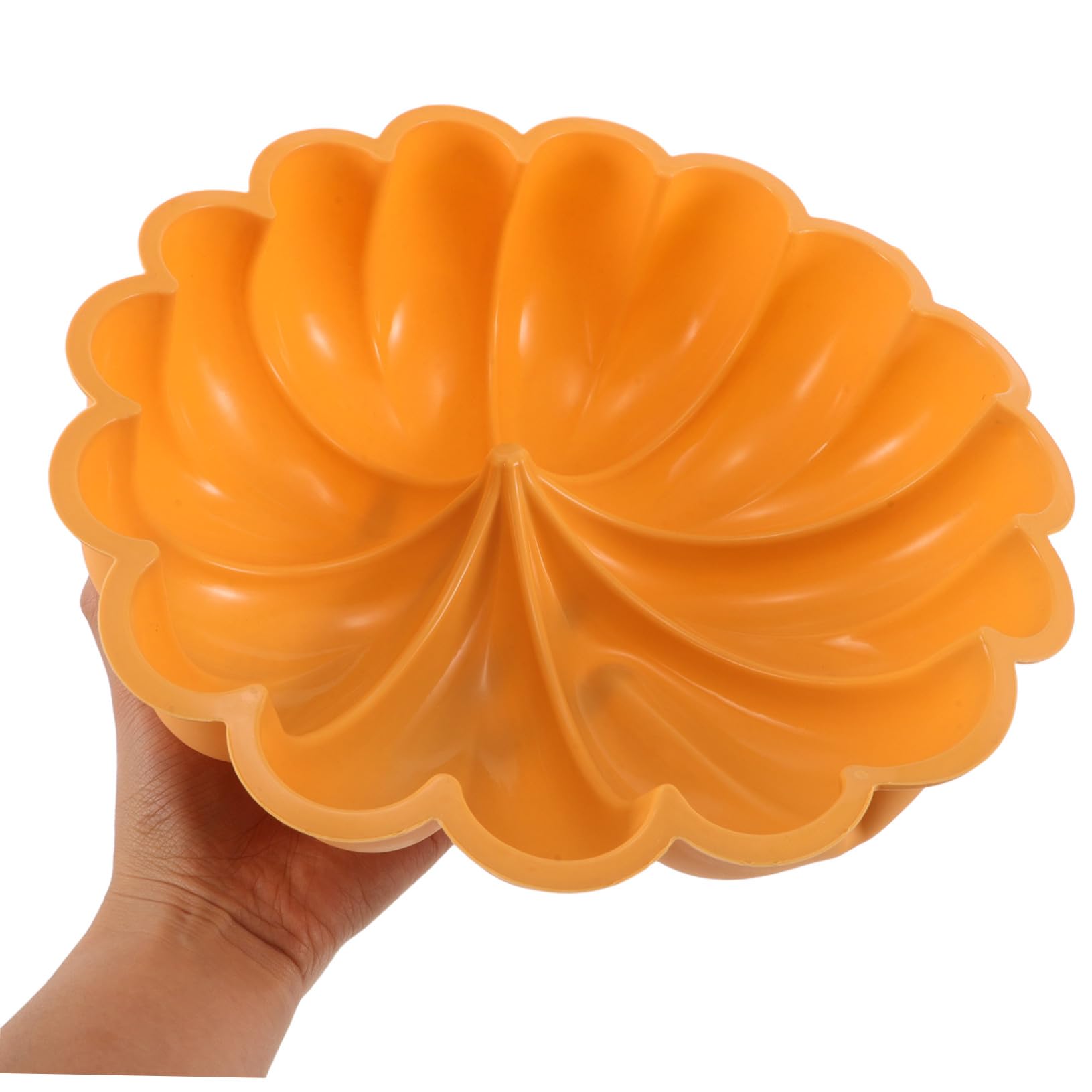 Mobestech 2piezas Molde Grande de Silicona Antiadherente para Pasteles de Calabaza y Molde de Cavidades para Hornear Unidades Festival Cosecha y Halloween