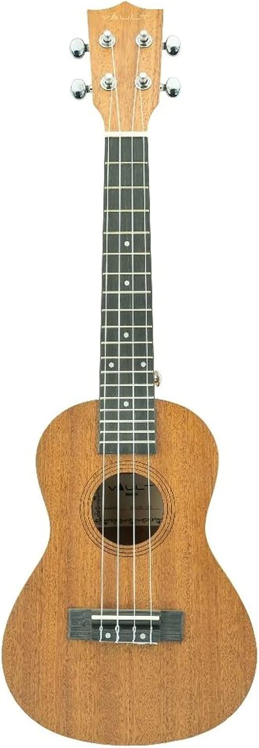 Vault UK-100 24" Arched Back Concert Ukulele Bundle with Gig Bag, Tuner, Strap, and Austin Bazaar Instructional DVD