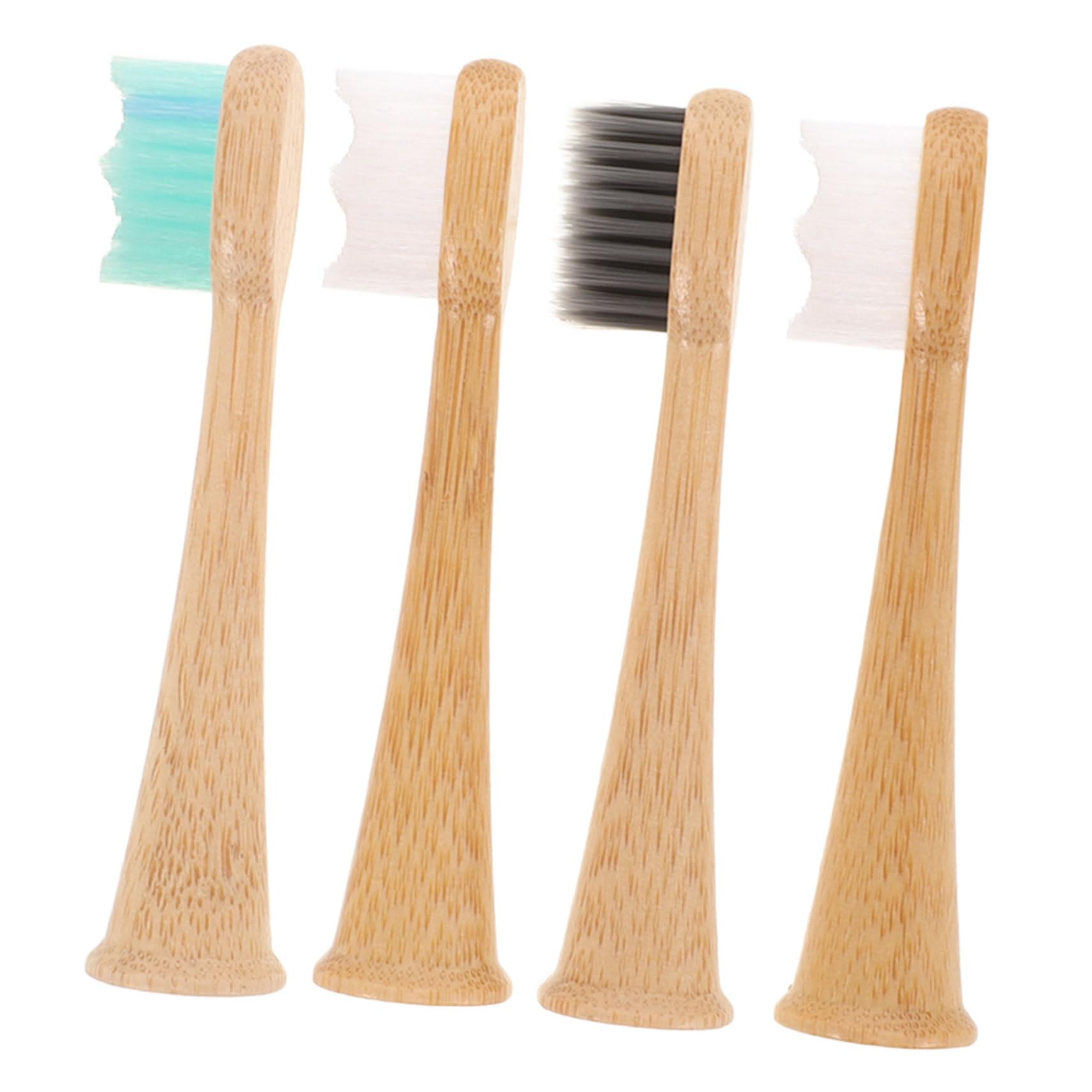 BESTYASH 4pcs Toothbrush Replacement Heads Easy Installation Electric Toothbrush Parts Compatible with Eco Friendly Oral Care