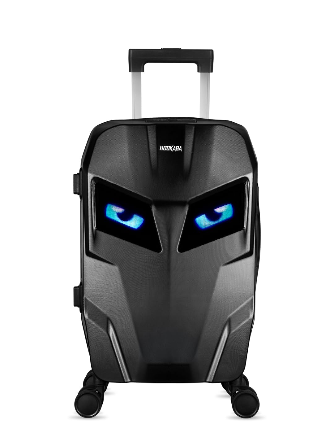 Hookaba Eye Rover LED Trolley – 44 L Cabin-Size Smart Luggage with 48×48 Pixel Removable LED Display, IPX5 Water-Resistant, Double Wheels, 3-Digit Lock, Telescopic Handle-image-33