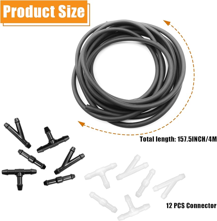 The Hottest Design Windshield Washer Line Suitable for Most Car Windshield Fluid Tubing