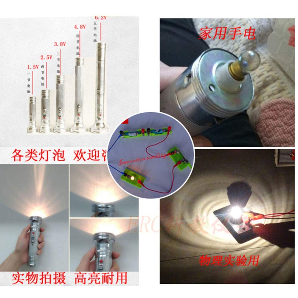 MEETOOT Mini Light Bulbs E10 - 10 Pack for Experiments -7