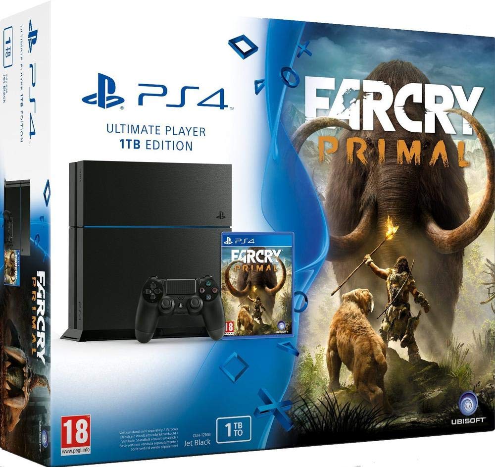 Sony Playstation 4 1TB + Far Cry Primal Nero 1000 GB Wi-Fi
