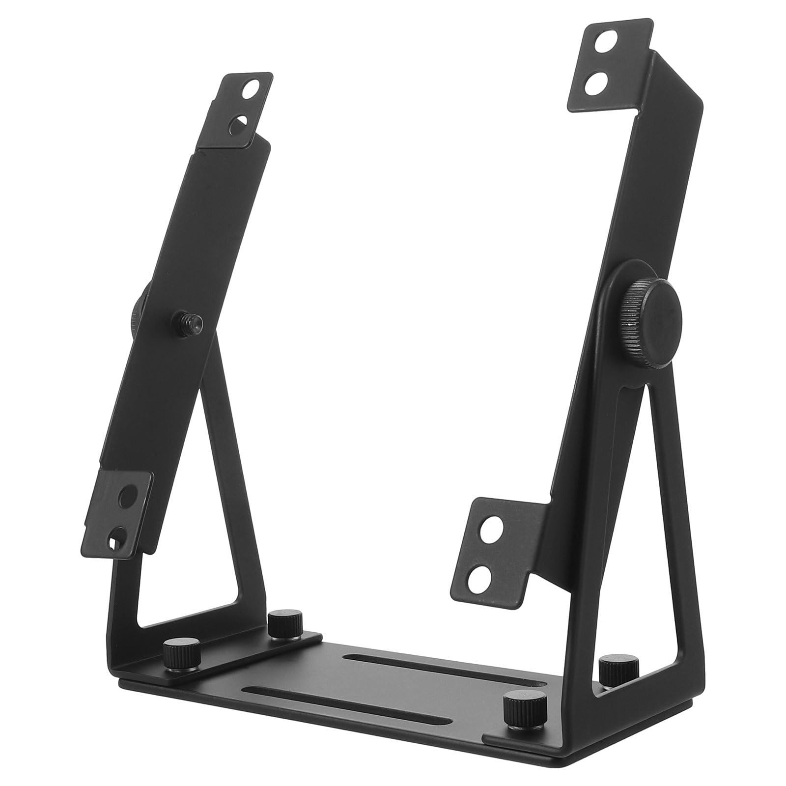 Soporte negro para ventilador giratorio de refrigeración de PC y componentes informáticos 8