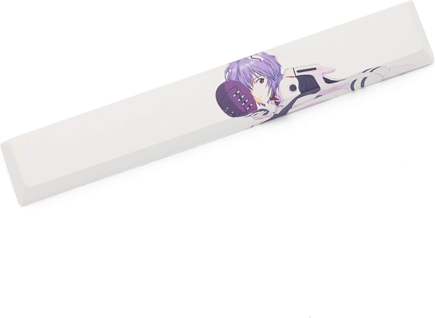 KPREPUBLIC Novelty Allover dye subbed Keycaps spacebar pbt Custom Mechanical Keyboard EVA Ayanami Rei あやなみ レイ Asuka Langley Soryu アスカ (Sbar Ayanami Rei x1)
