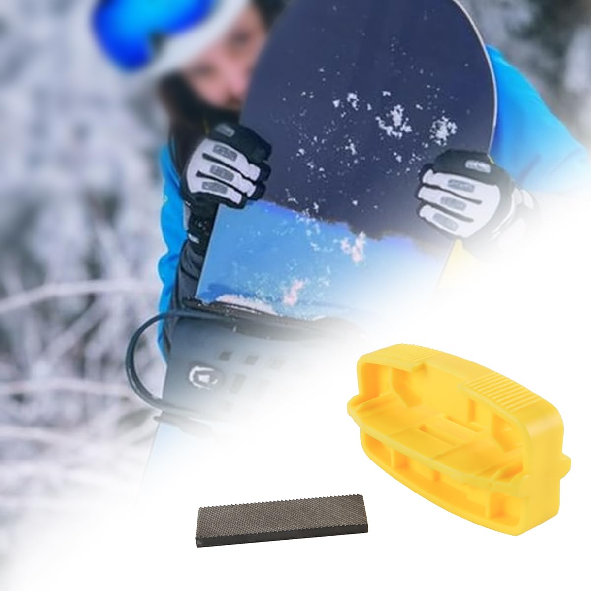 Affûteur De Carres De Ski, Outil D'affûtage, Réglage De La Glace, Meulage Latéral, Outil D'angle De Ski, Angle Réparable 86 87 88 89 Jaune