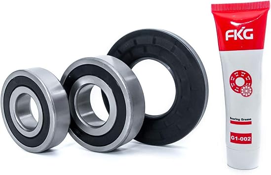 FKG Front Load Washer Tub Bearing and Seal Kit W10243941, W10234653, W10165399, W10213924, PS2358446 For Whirlpool, Kenmore and Maytag