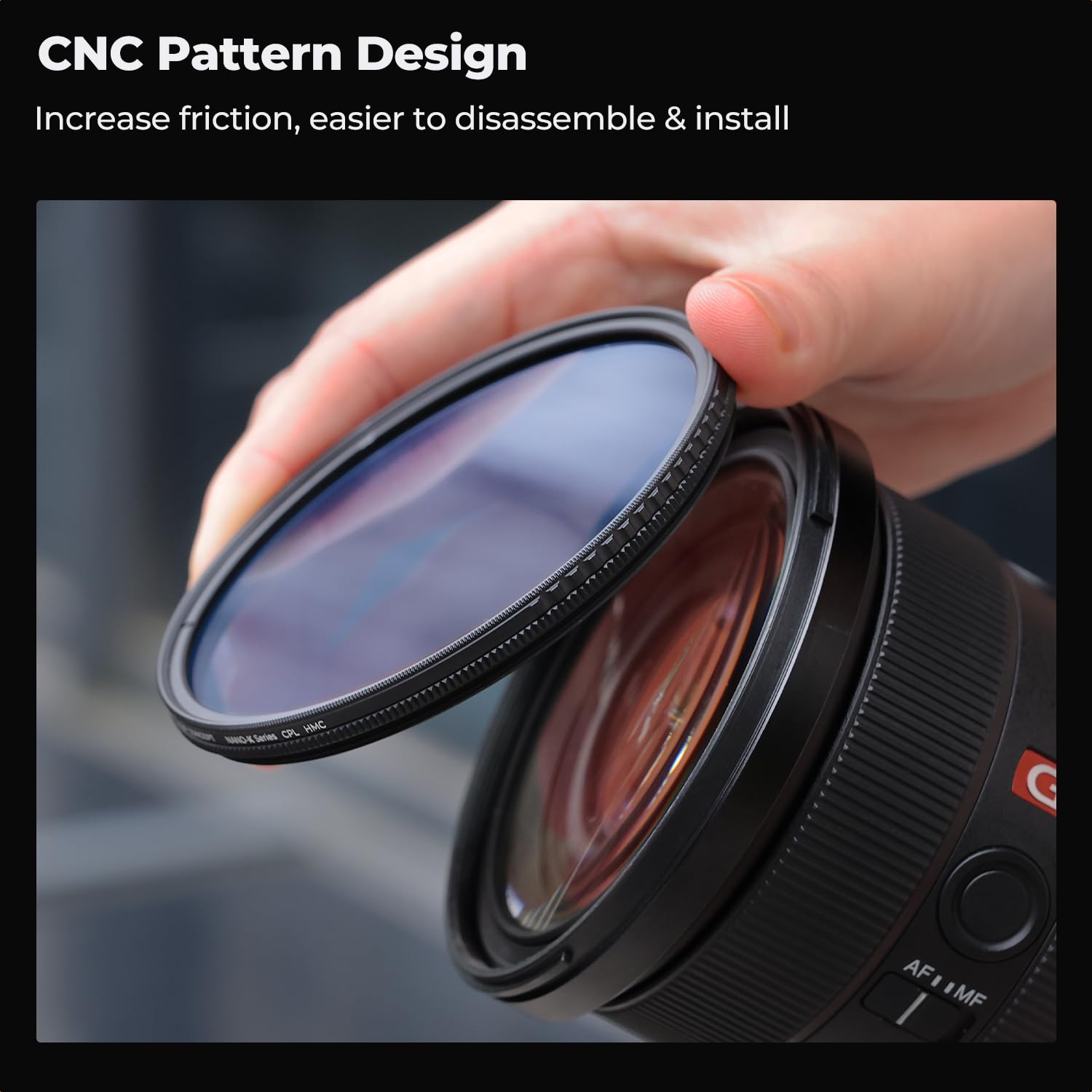 Amazon.com : K&F Concept 95mm Circular Polarizer Filter Ultra-Slim