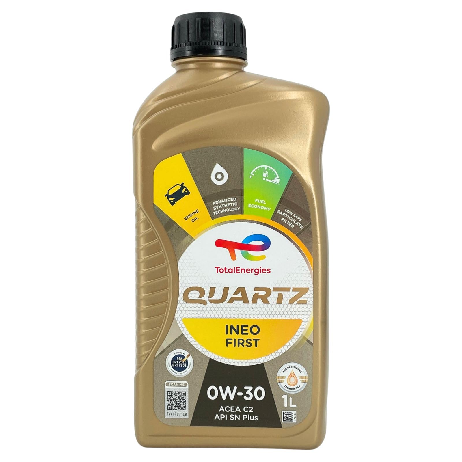 Total Quartz Ineo First 0W-30 4x1 Liter - Motoröl - 4L