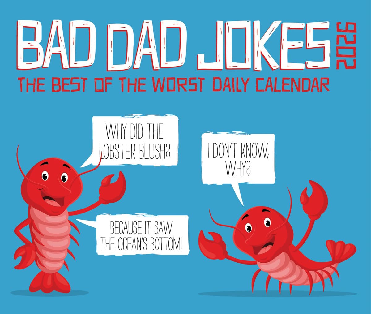 Bad Dad Jokes 2026 Box Calendar