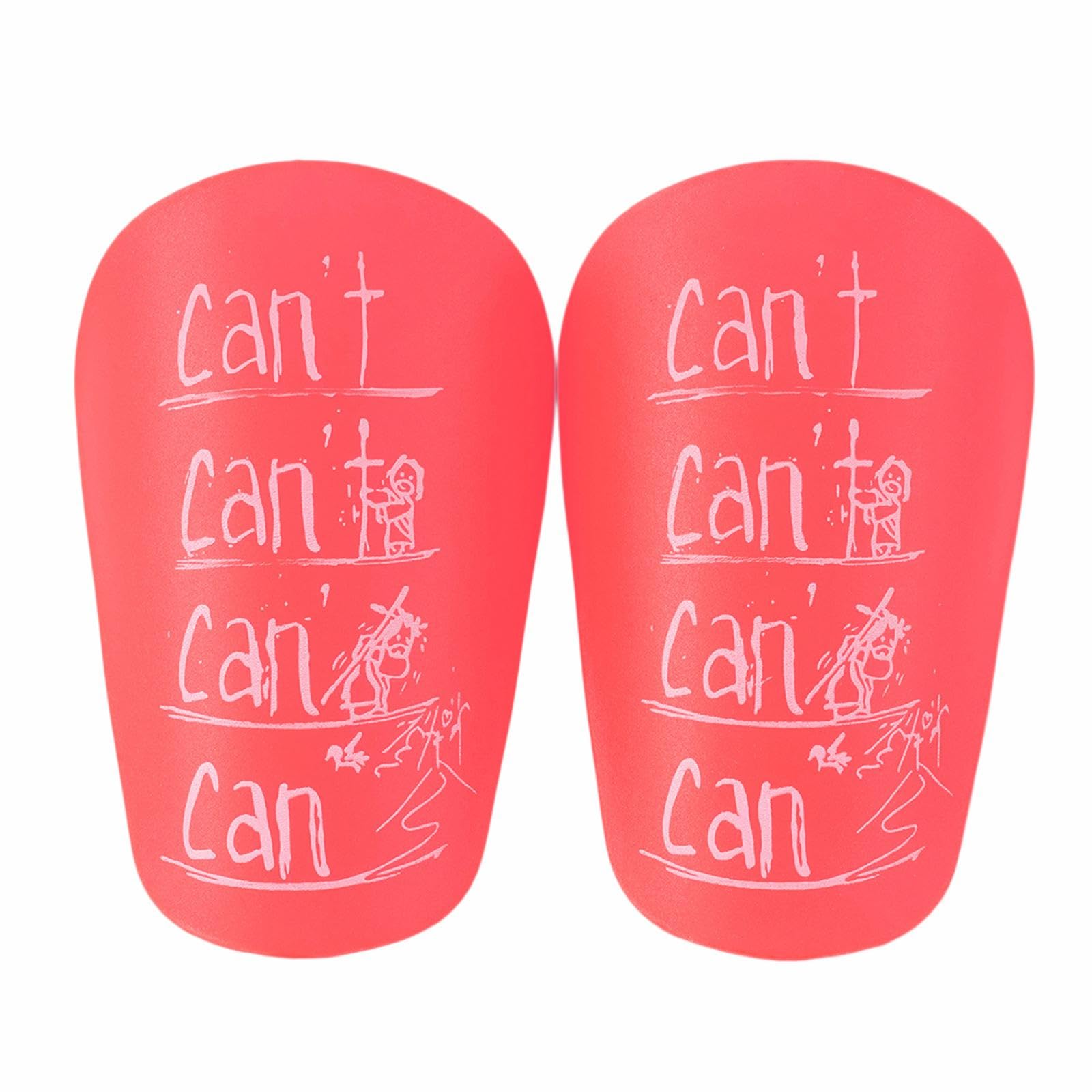 CLUB BOLLYWOOD 2Pcs Mini Soccer Shin Guards Leg Protection for Outdoor Sports Football Game Pink 8cmx5cm|Sporting Goods | Team Sports | Soccer |1 Pair Soccer Shin Guards-image-10