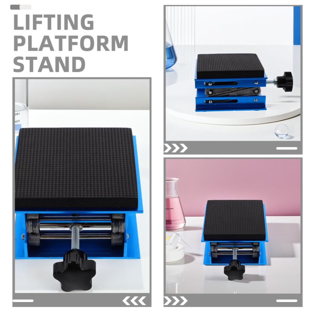 Piattaforma CM Alluminio Elevatrice in Lega di 15x15 da Laboratorio