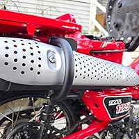 Vista 3 de Barra de choque de escape compatible con Honda CT125 Trail 125 Hunter Cub (2019-actual)