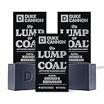 Duke Cannon Holiday Limited-Edition Yule Brick Big Brick of Soap - 10oz Bar, Triple Milled, Charred Wood & Leather Scent, Perfect for Men, Supports U.S. Veterans, 3 Pack