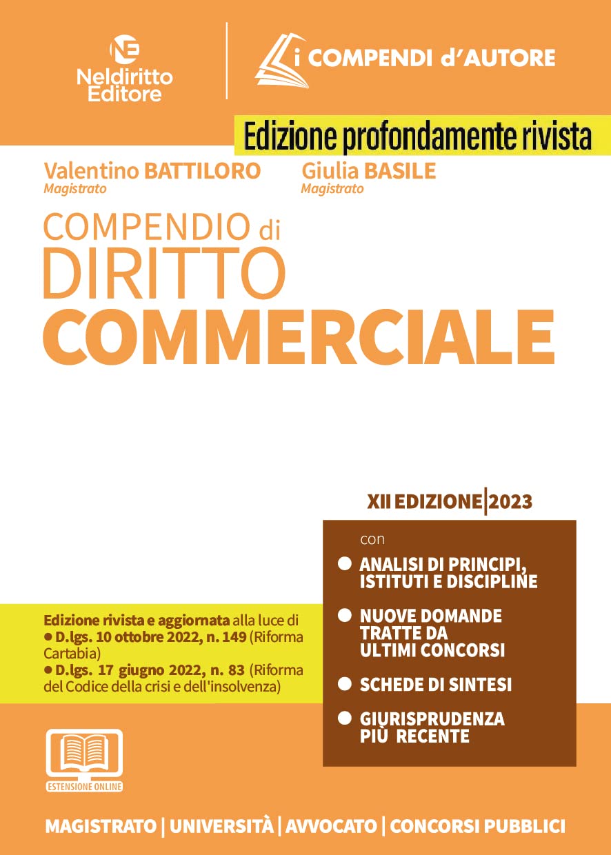 Compendio Di Diritto Commerciale. Con Espansione Online - 4